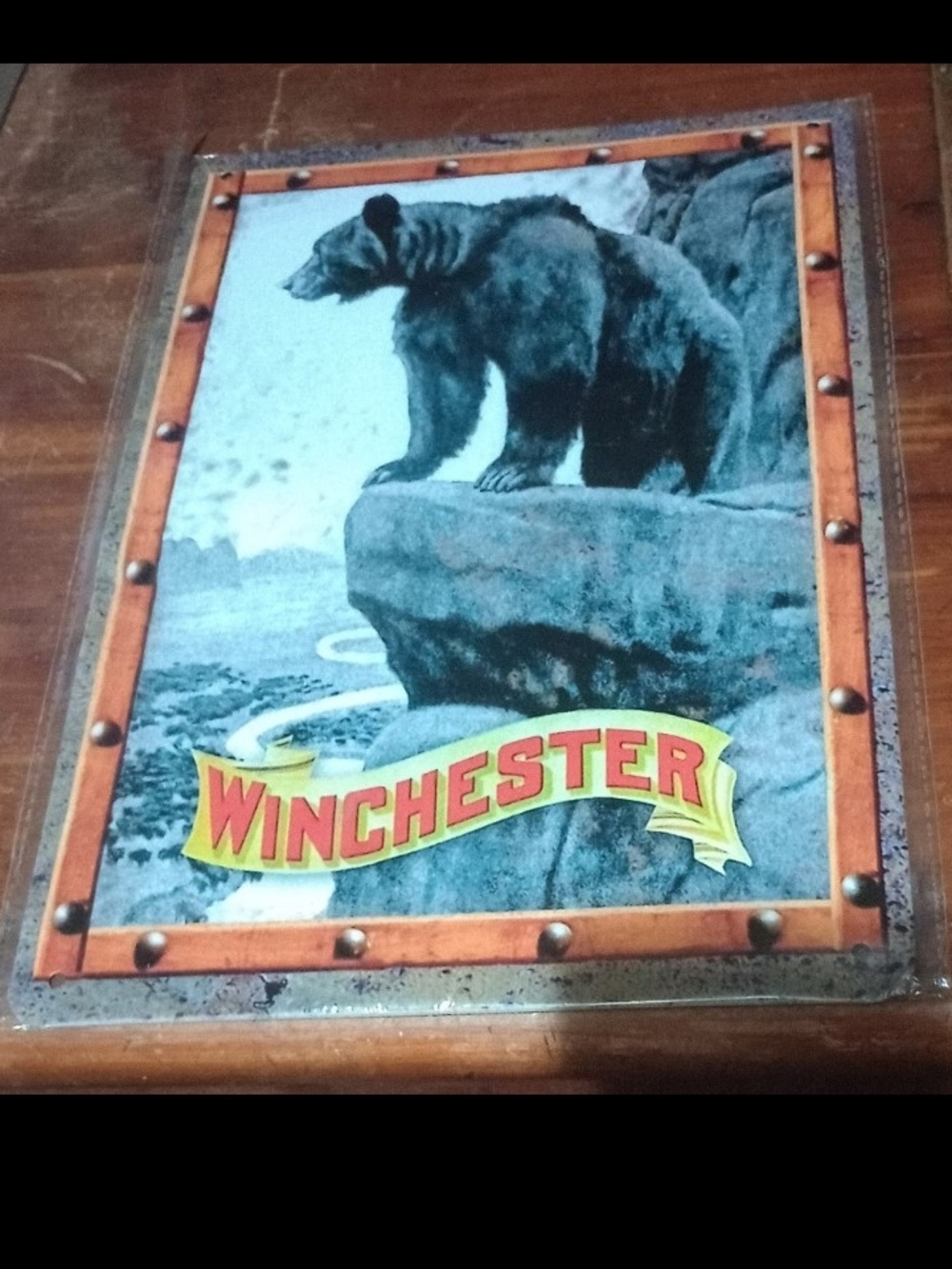 Brown Bear Wall Art - Rustic Home Accent